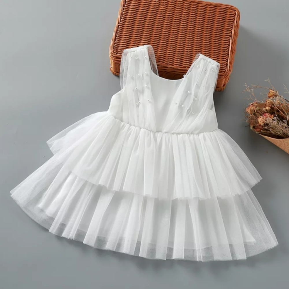 Spring Summer First Birthday / Cake Smash Baby Girl Dress